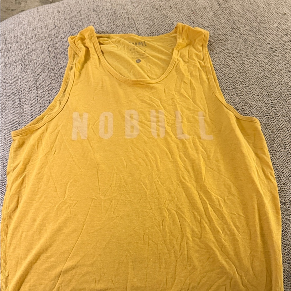 NOBULL Vibrant Yellow Sleeveless Top